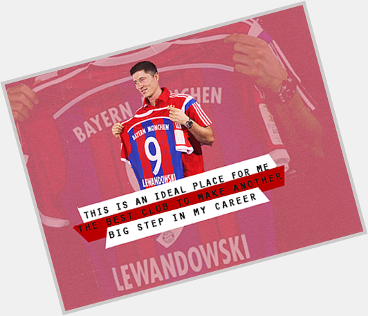 GBU Lewandoski :)) " Happy 26th birthday to striker Robert Lewandowski. 
