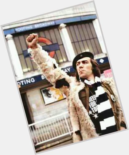 Saw Wolfie Smith using his free bus pass in Tooting earlier. Happy 65th birthday, Robert Lindsay... 