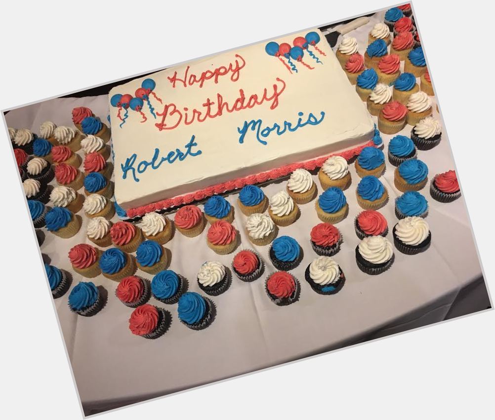 Happy birthday, Robert Morris! Come get some free cake or a cupcake in the PNC Colonial Cafe to celebrate! 