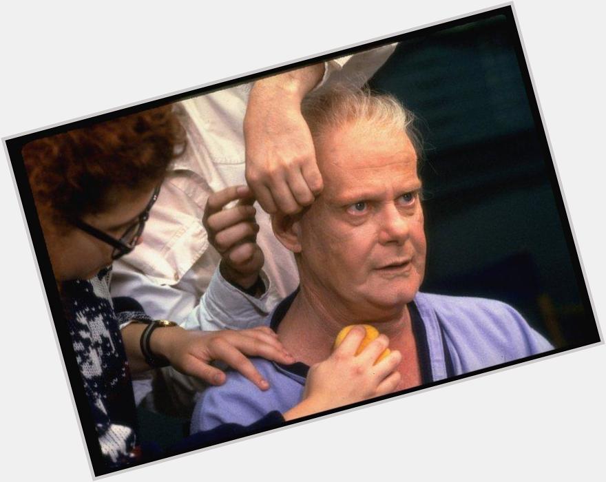 Happy birthday to Robert Morse, here in makeup while playing Truman Capote in \"Tru\", c. 1989. Via 