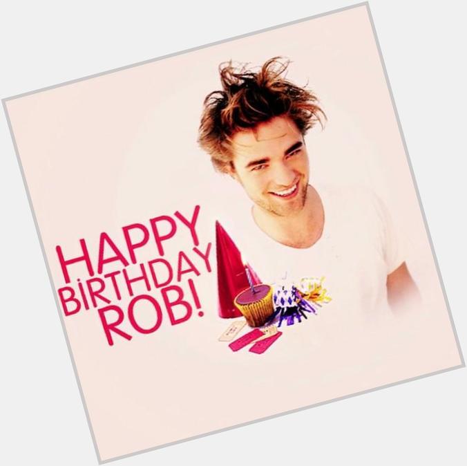 Oggi va così. Happy Birthday to Robert Pattinson. 