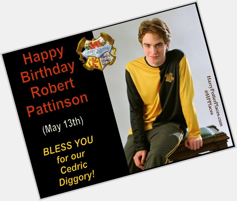 Happy Birthday to Robert Pattinson! 