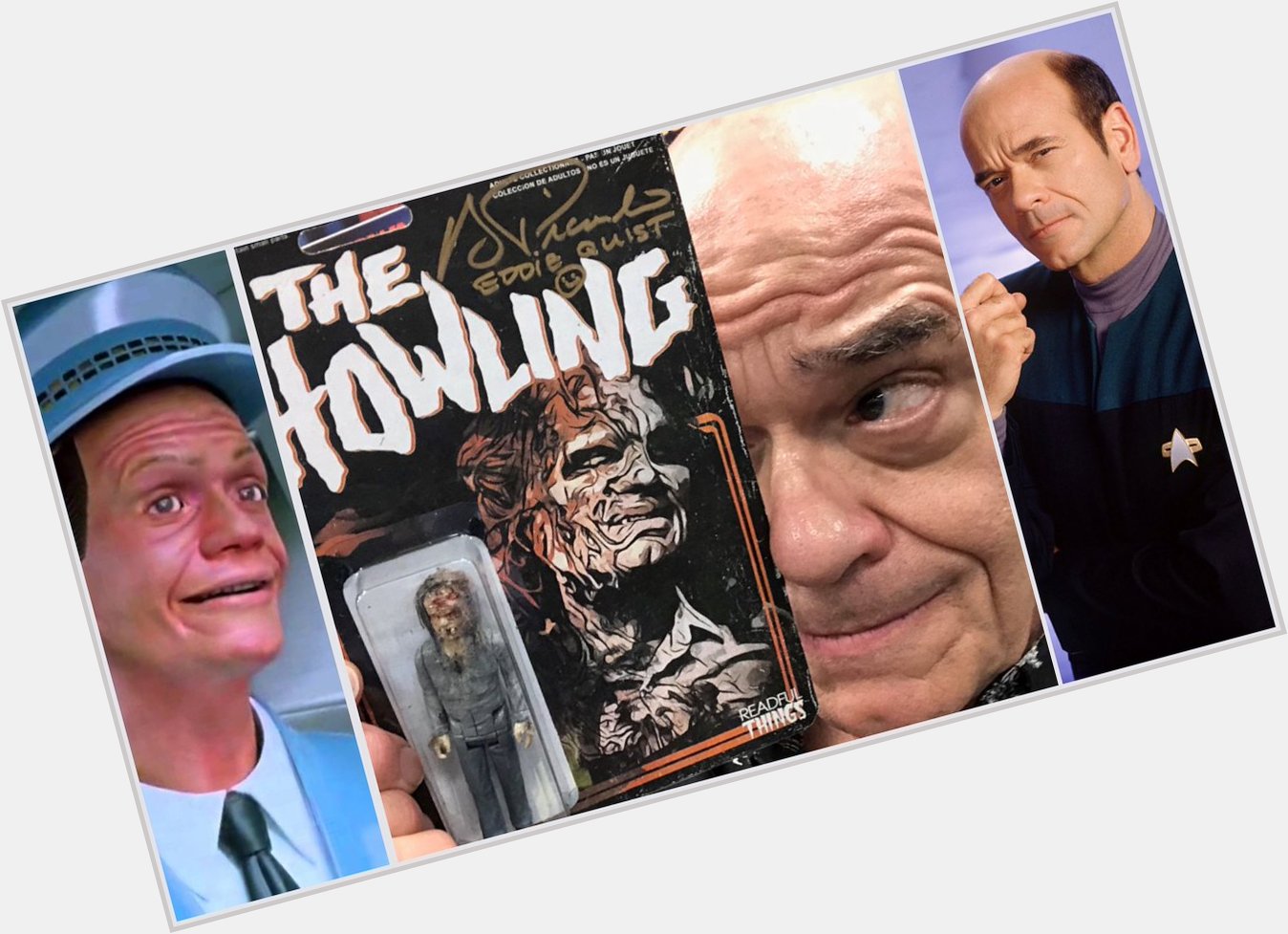 Happy 68th Birthday to prolific character actor and nerd hero Robert Picardo! 
\"Science fiction\s been good to me.\" 