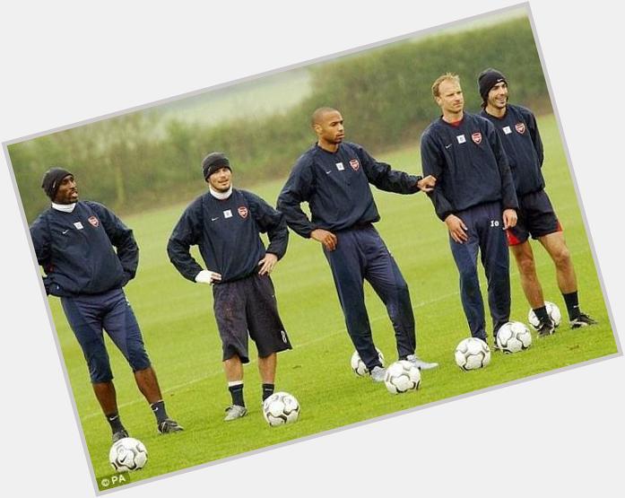   Happy Birthday to Robert Pires  FC. team  much class in one pic