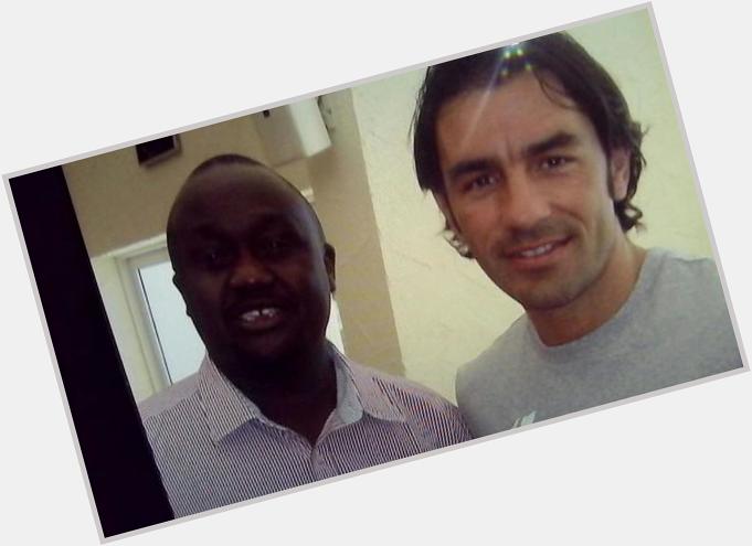 Happy birthday legend robert pires. .great moment with you in doha. 