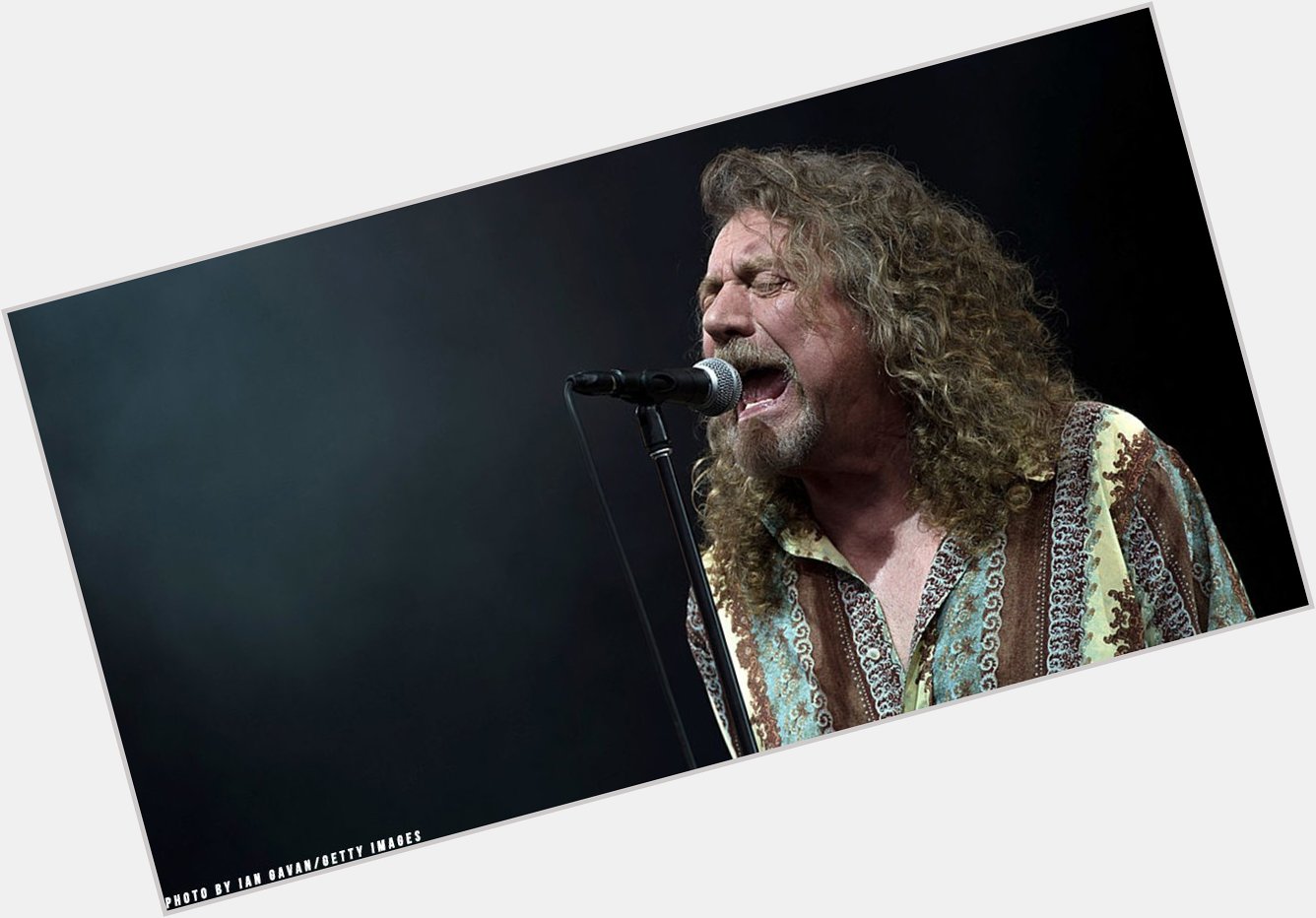 Happy birthday to Robert Plant! Rock and roll wouldn\t be the same without your iconic voice. 