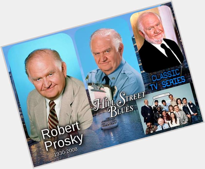 Happy Birthday to the late great actor Robert Prosky. 