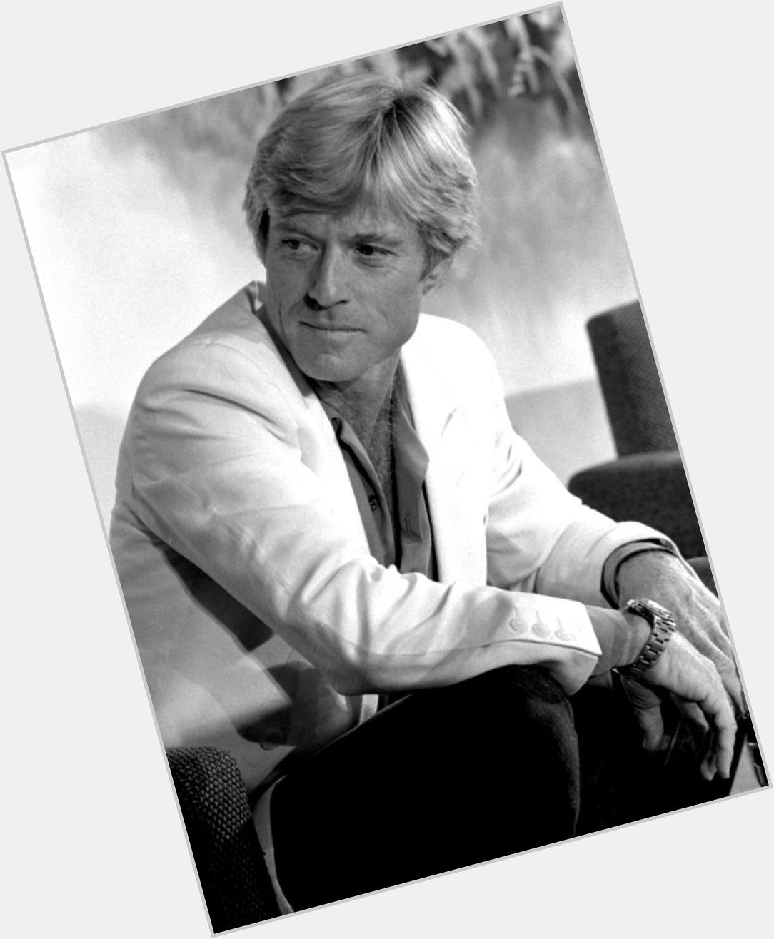 Robert Redford in The NATURAL 1984.  Happy birthday Mr. Redford. 