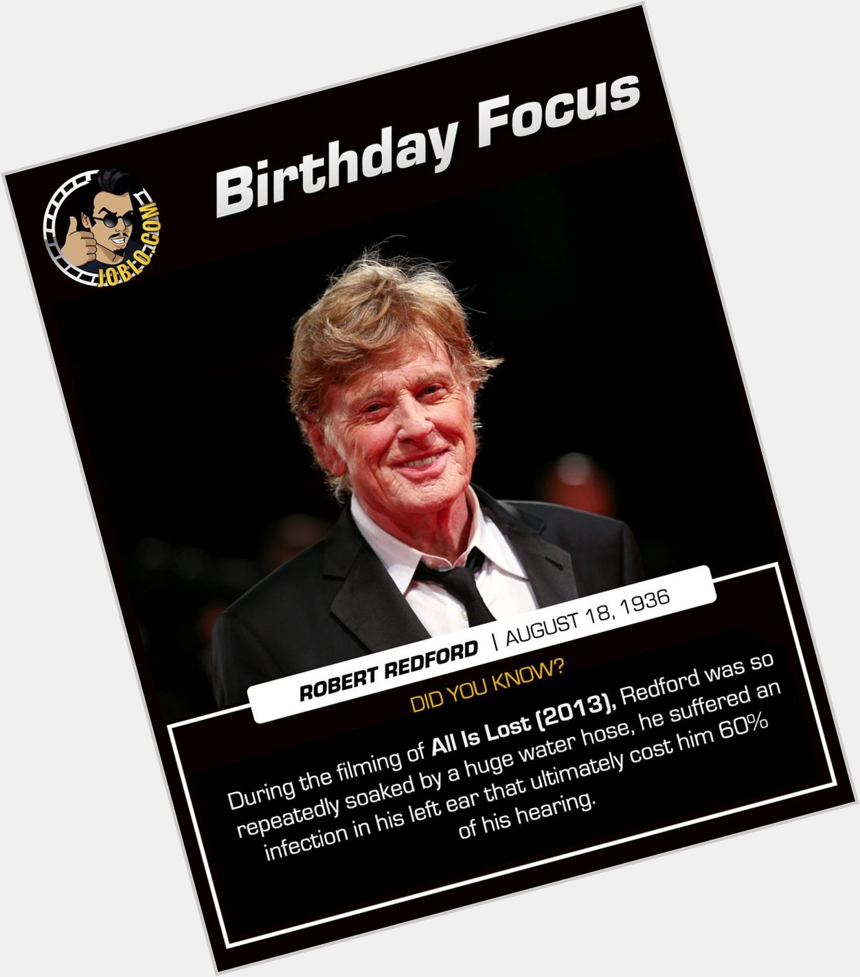 Wishing Robert Redford a happy 84th birthday!

What do you think is his best performance? 