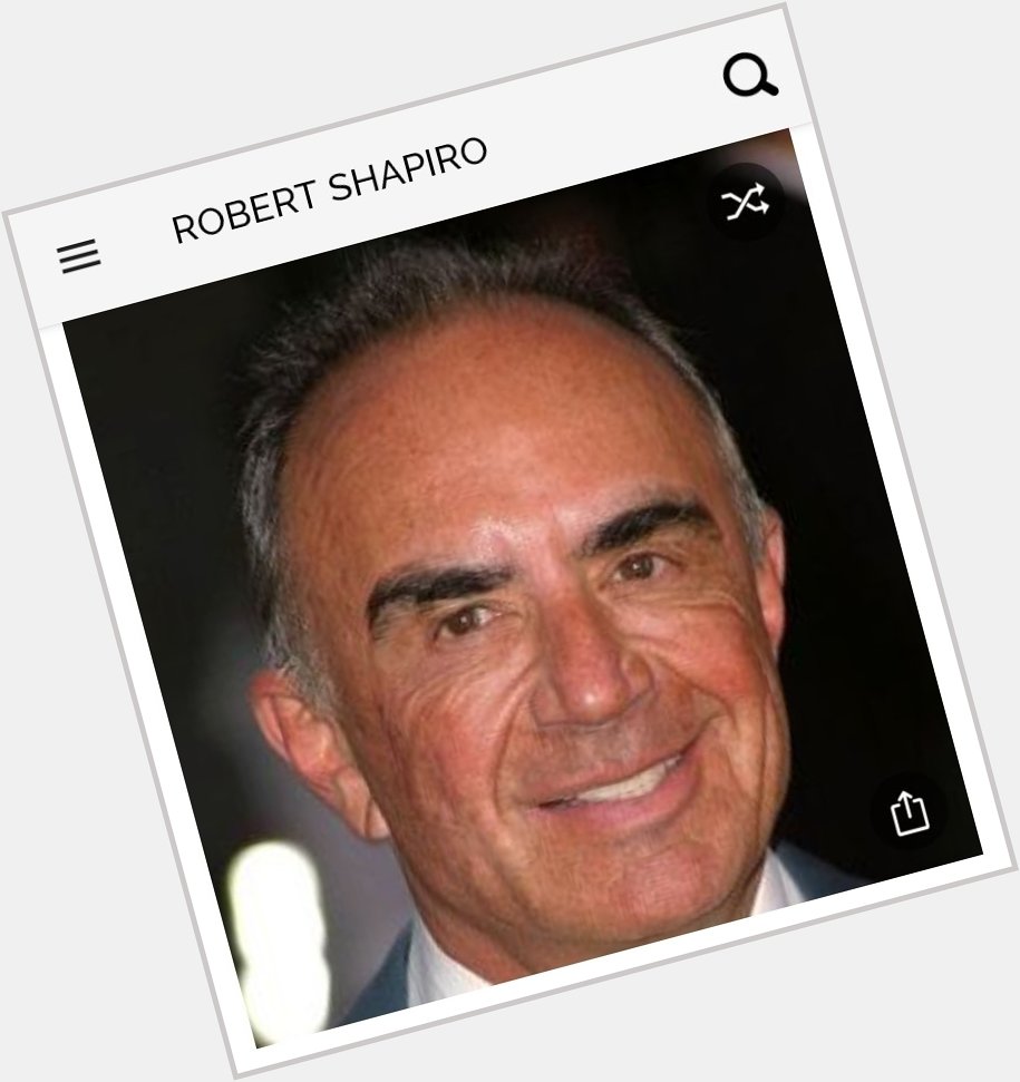 Happy birthday to this attorney who defended OJ Simpson.  Happy birthday to Robert Shapiro 