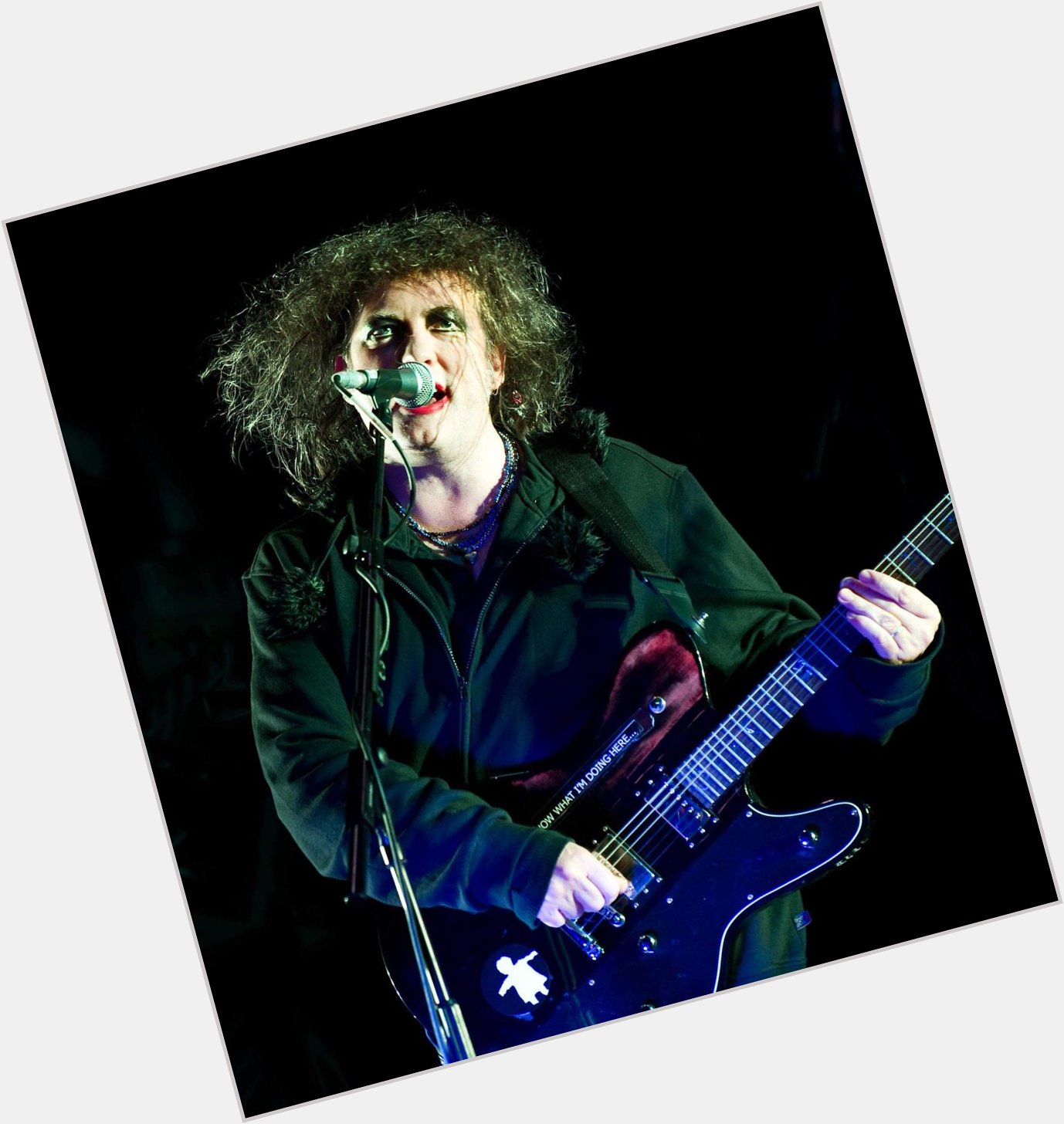 Happy birthday Robert Smith, here\s a picture I took at Bestival once. 
