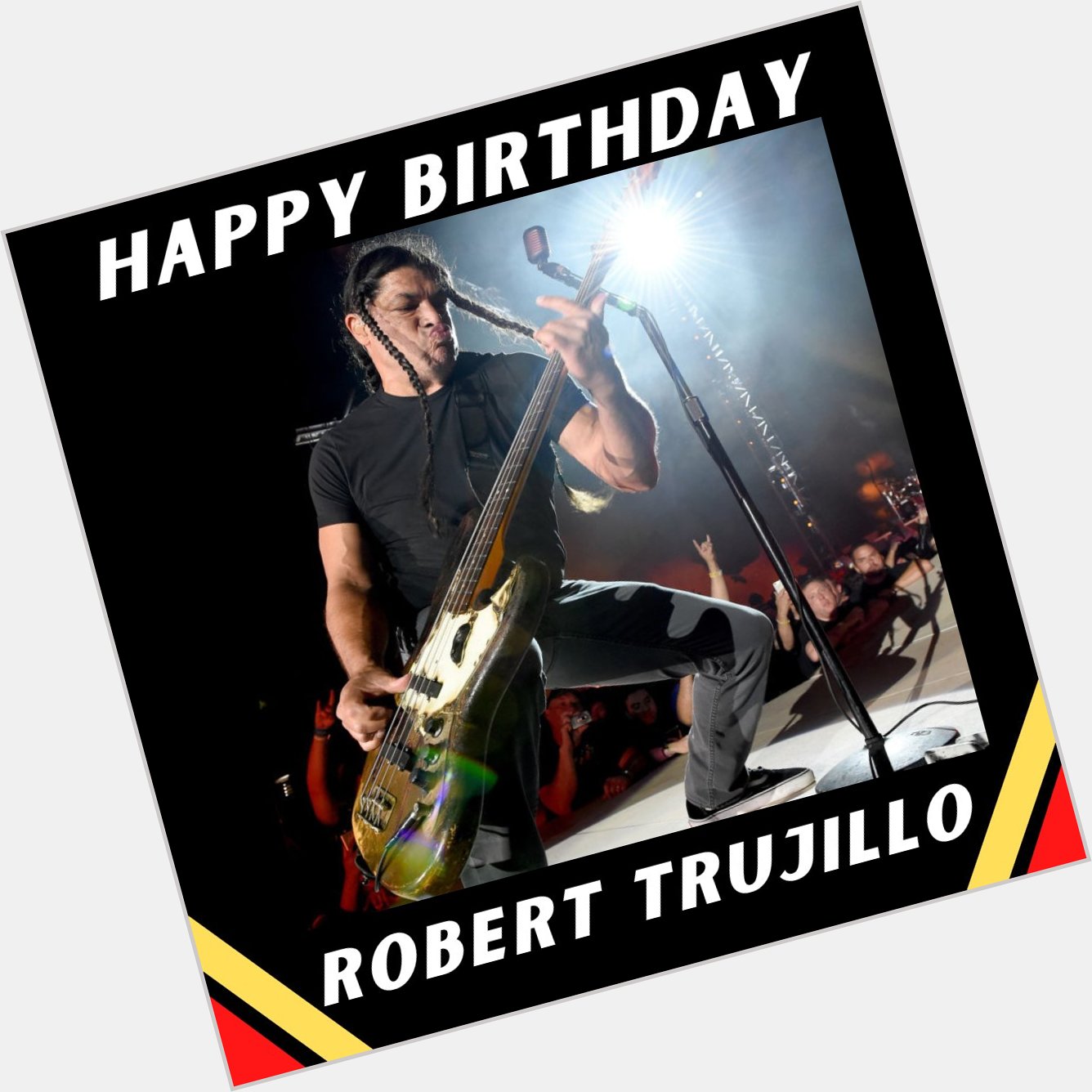 Wishing a happy birthday to Metallica bassist Robert Trujillo 

Photo by Kevin Winter/Getty Images 