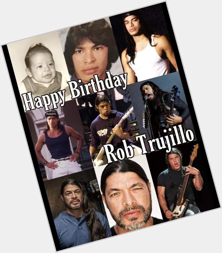 Happy birthday Robert Trujillo    