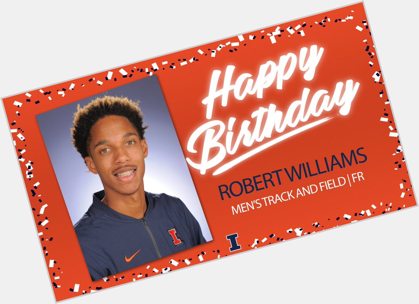 Happy birthday to Robert Williams, an athlete! 