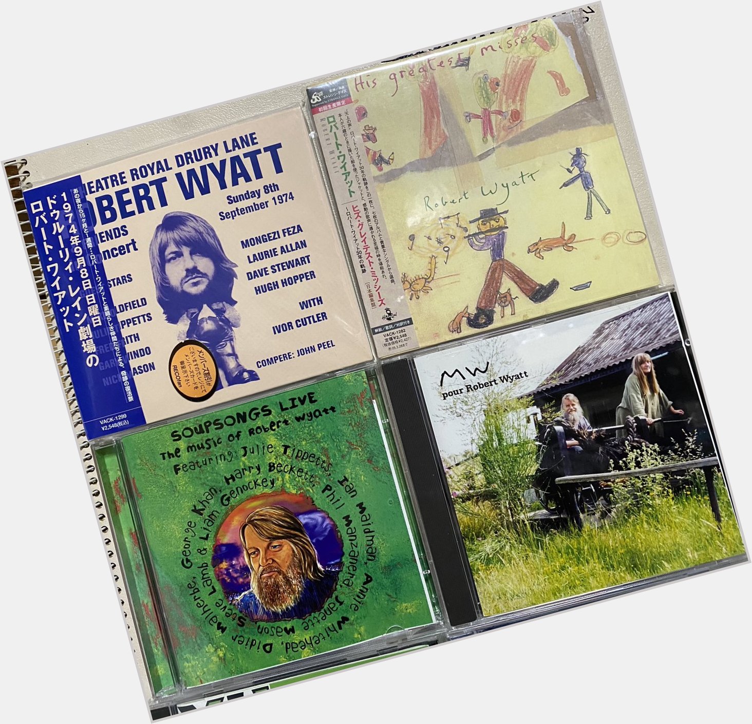 Happy birthday Robert Wyatt !                                    