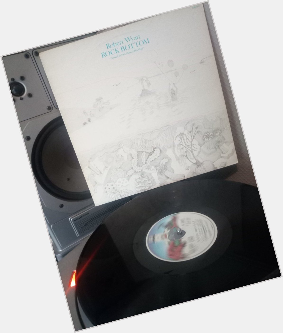 Happy Birthday Robert Wyatt NP masterpiece 1974 « Rock Bottom » vinyl - 