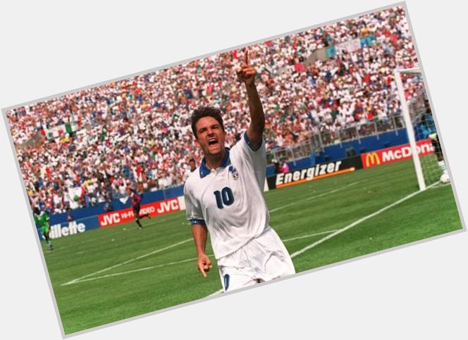 Today Football turns 48! Happy birthday to Roberto Baggio the greatest ever! 