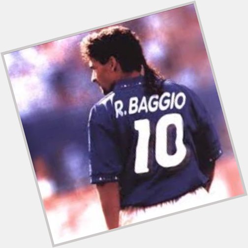 Happy bday Roberto Baggio!! My first sporting hero. Proper legend     