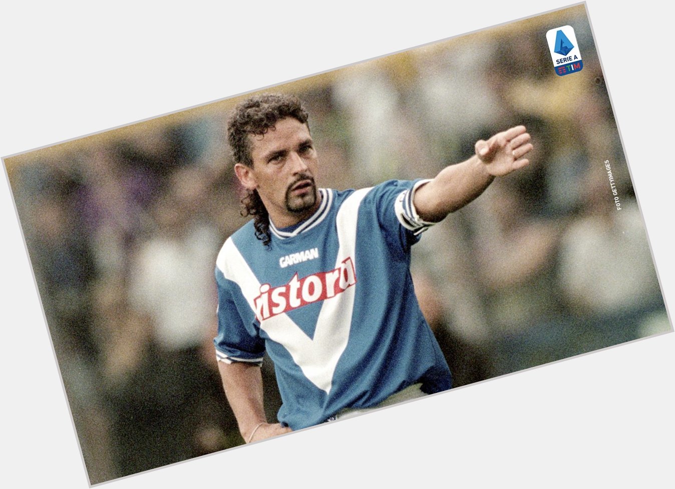 Endless talent and a delight for all fans: happy birthday Roberto Baggio!     