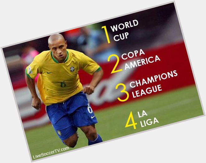 Happy birthday, Roberto Carlos  The Brazilian legend turns 4 4 Is he the best left-back in history? 