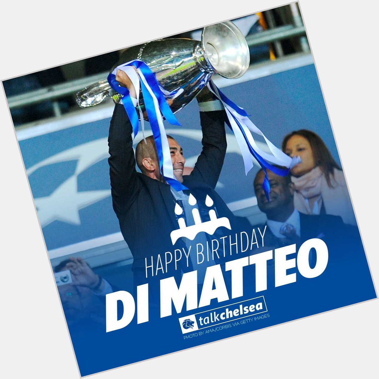 He s won Chelsea the Champions League! Happy Birthday to Roberto Di Matteo 