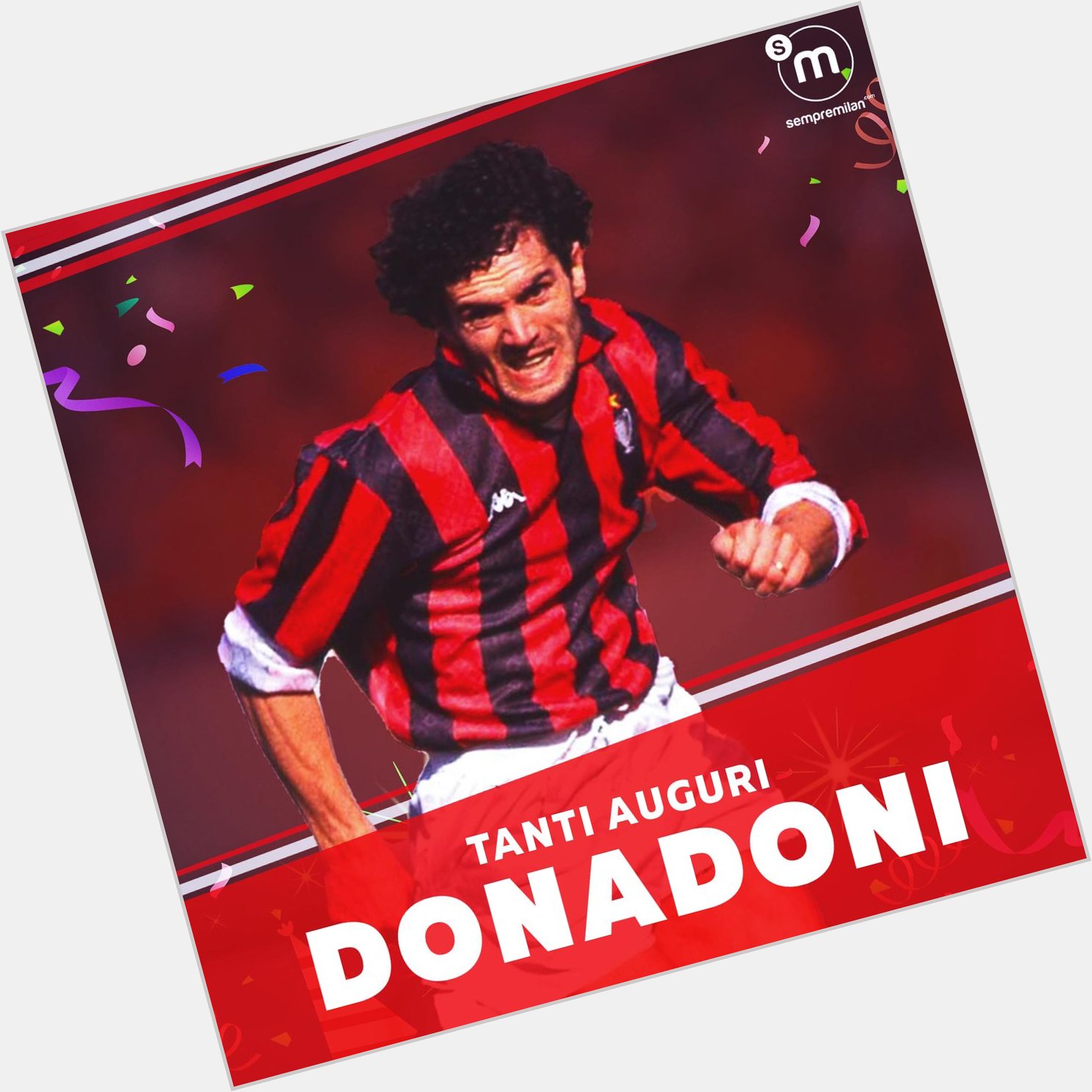  Happy birthday to Roberto Donadoni...  The former midfielder turns 56 today!     