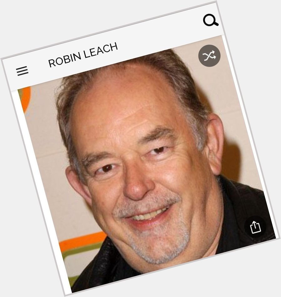 Happy birthday to this TV show host.  Happy birthday to Robin Leach 