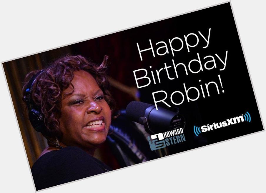 Happy birthday Robin!    