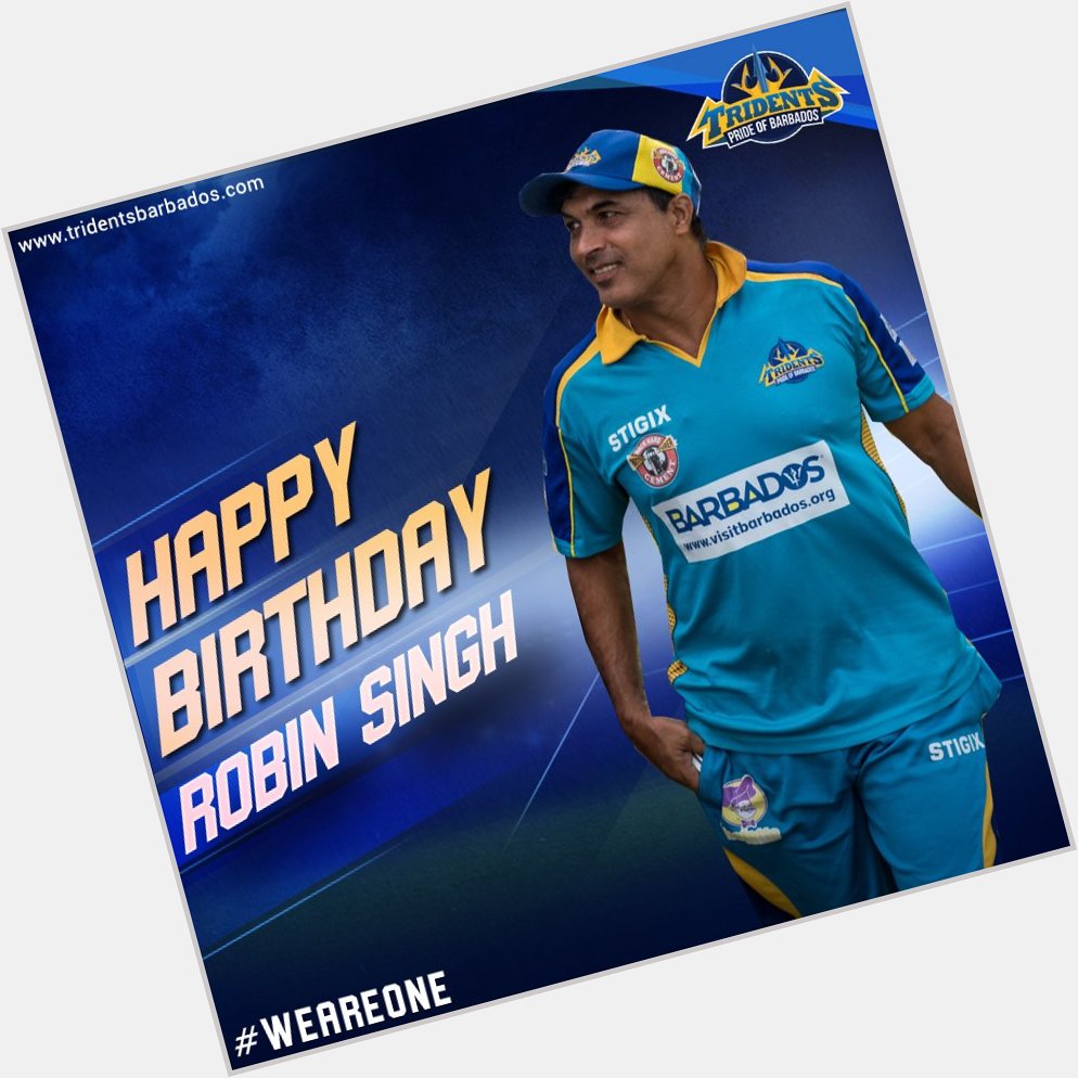 Join us in wishing our  Coach Robin Singh a very Happy Birthday! 