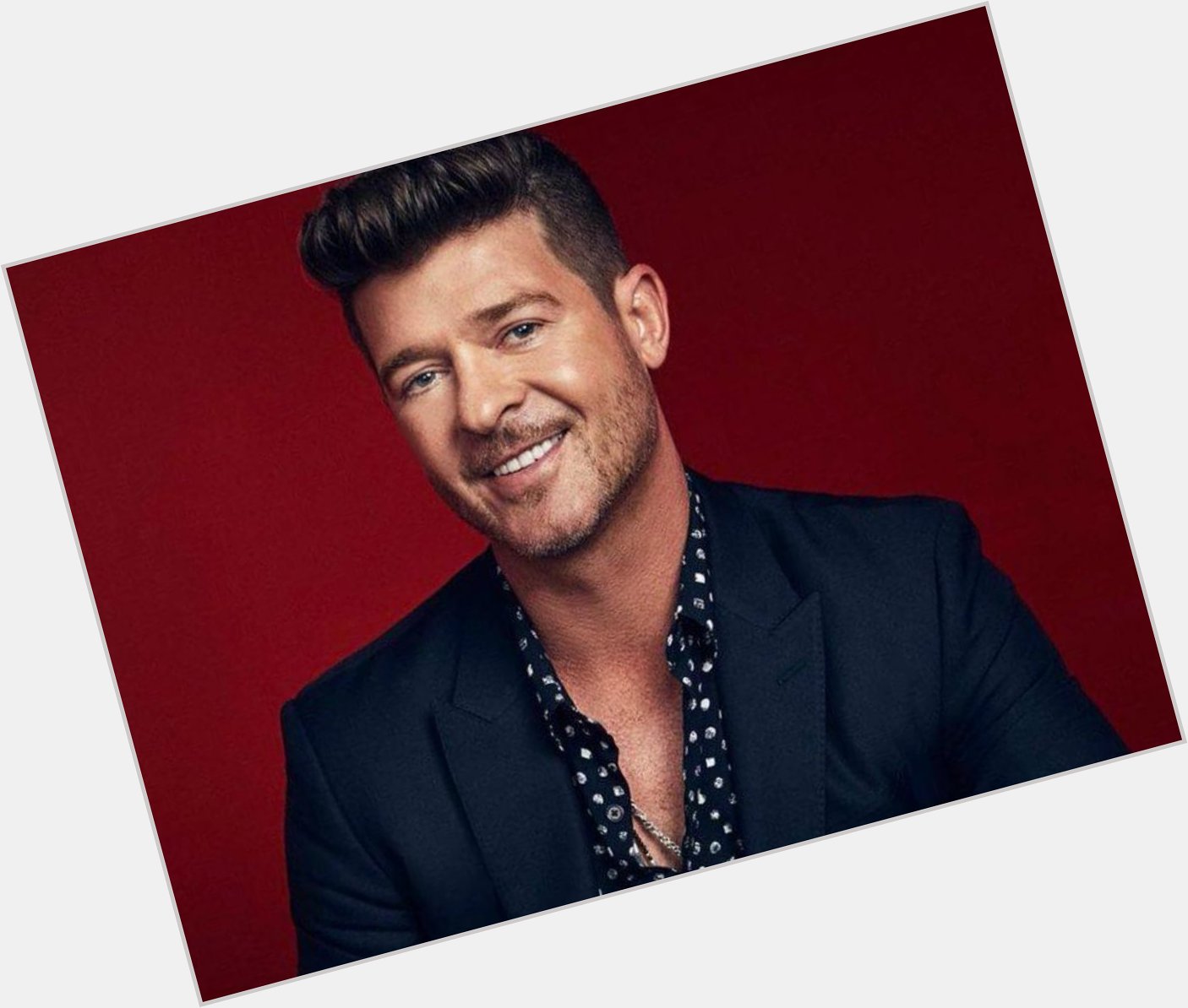 Happy 44th birthday Robin Thicke   