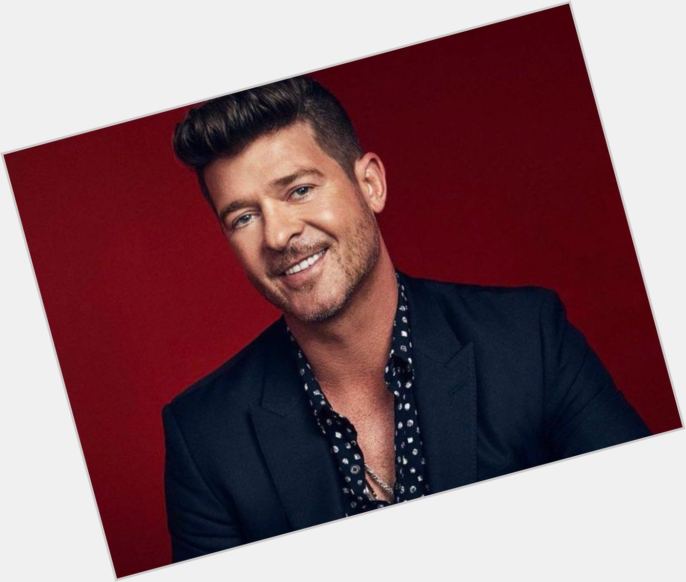 Happy 44th Birthday to singer-songwriter and record producer, Robin Thicke! 