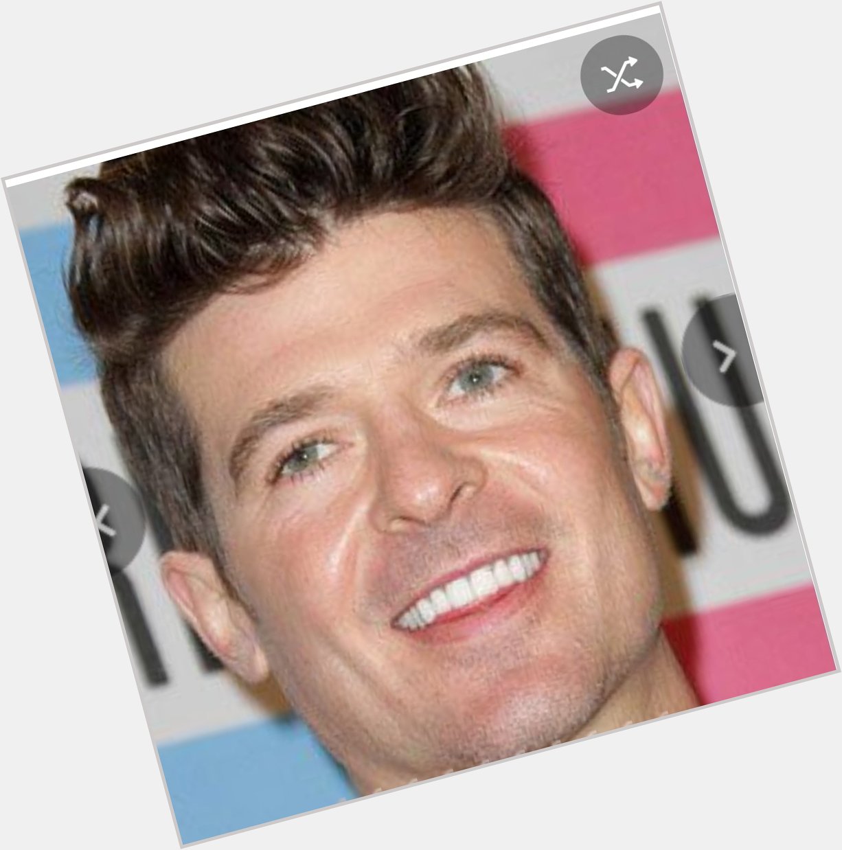 Happy birthday to this great singer. Happy birthday to the \"Blurred Lines\" singer. Happy birthday to Robin Thicke 