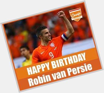 Happy Birthday Robin Van Persie     B-) 