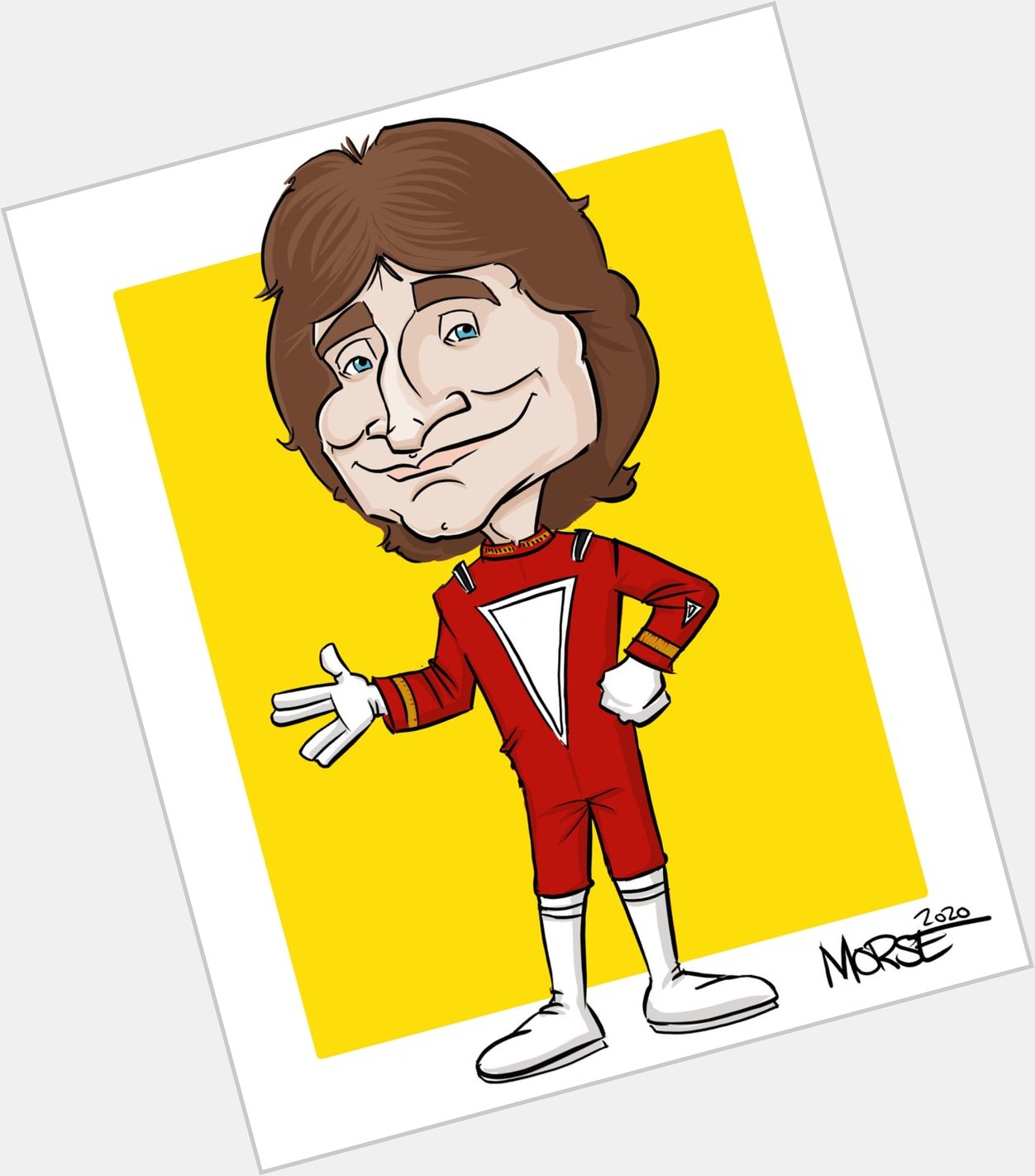 Happy Birthday to the late, great Robin Williams!  Get off your shazbot and message me about getting a caricature! 