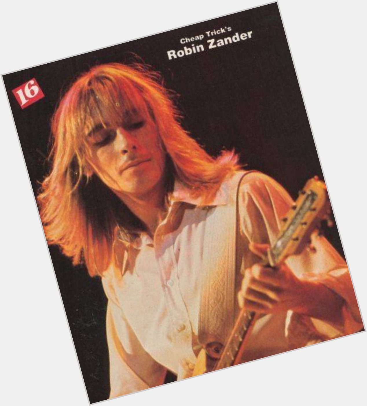 Mighty Happy Birthday, Robin Zander you\ll always be the touchstone for how to rock out some power pop. 