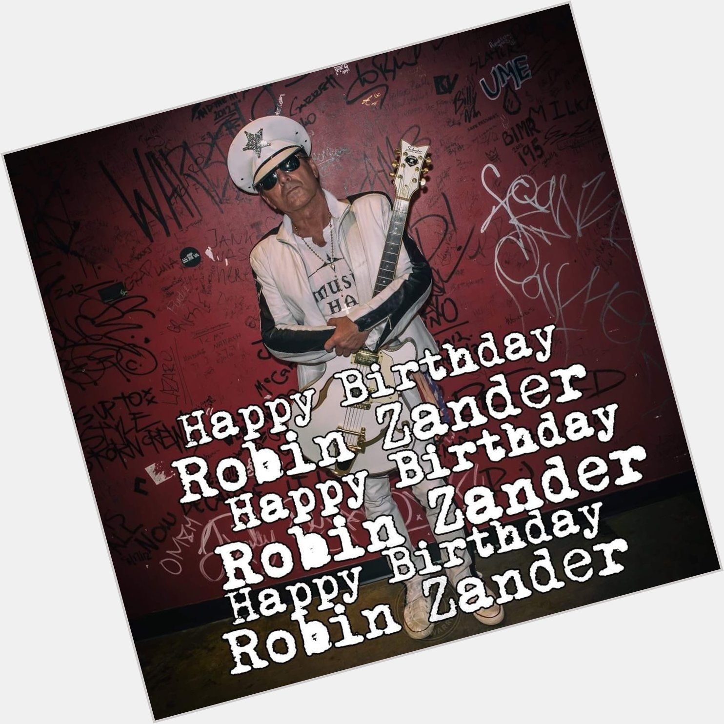 Happy Birthday Cheap Trick singer/guitarist Robin Zander 