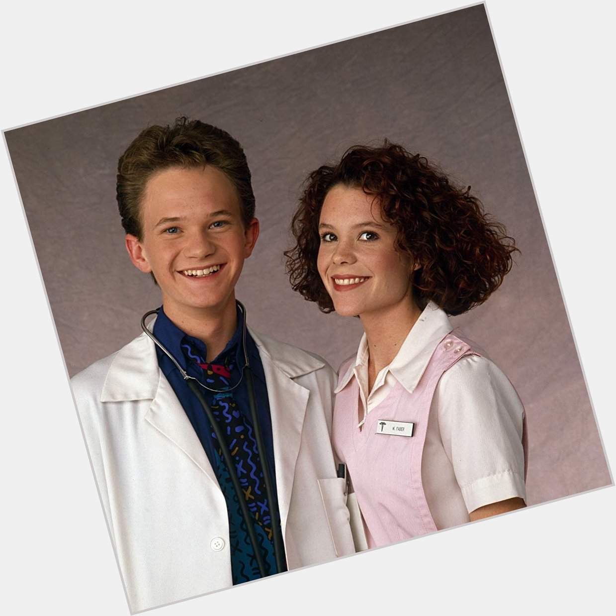 Happy birthday to Robyn Lively!!!  Here she is with in \"Doogie Howser MD\". 