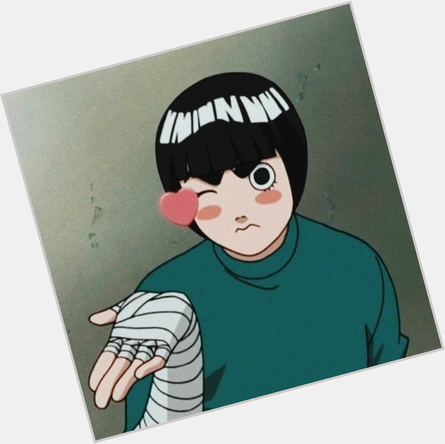 I m a simp for rock lee  happy birthday to the baddest bitch in the hidden leaf village 