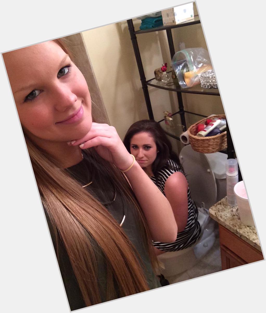 Happy birthday to the girl who can rock the toilet look before and after a night of fun  