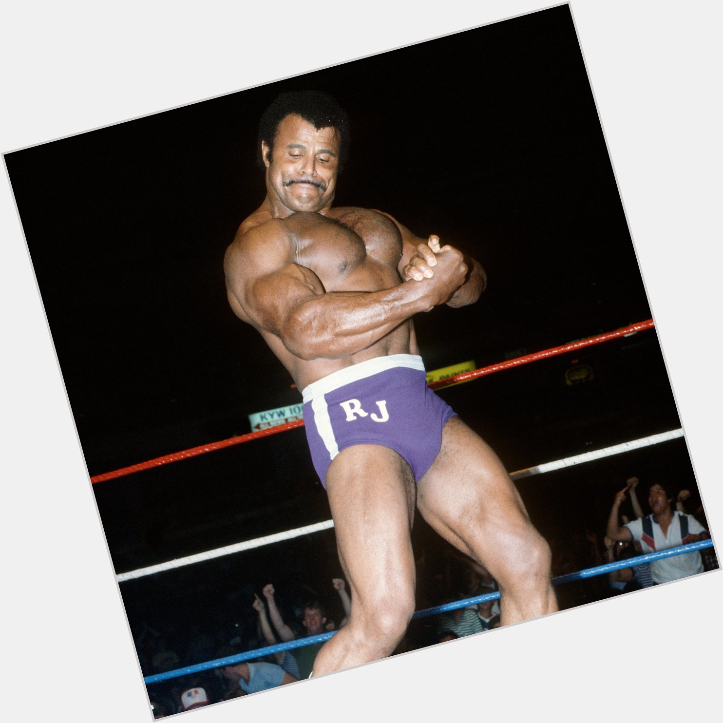 Happy birthday to WWE Hall of Famer, \"Soul Man\" Rocky Johnson! 