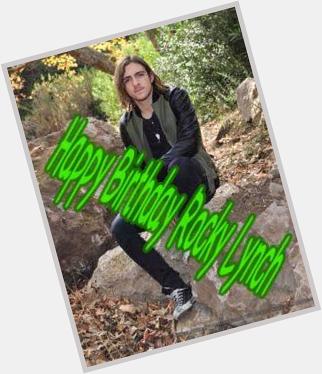  Happy Birthday Rocky Lynch, I wish him the best on this special day, I love you brother in law    