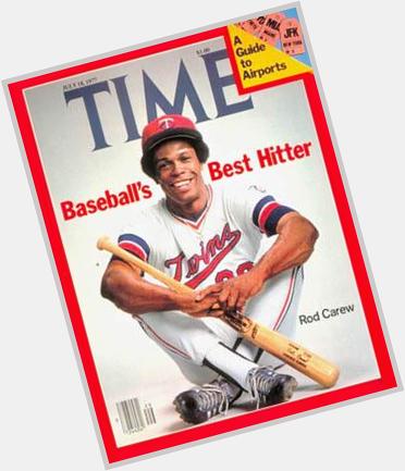 Very few baseball players graced cover of TIME magazine. Happy bday to stancetastic Rod Carew 