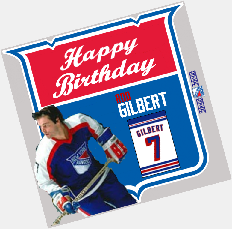 Happy Birthday to Mr. Ranger Rod Gilbert 