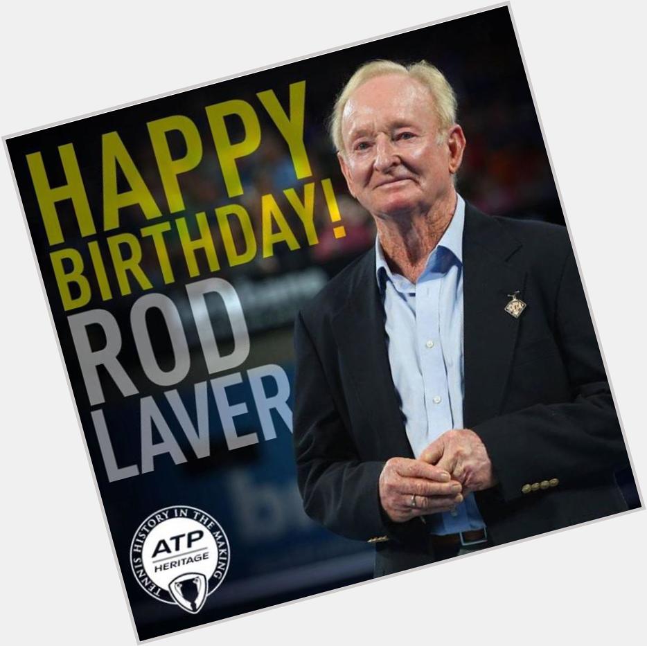 HAPPY BDAY Rod ! Only player to win the twice, turns 77 today. Congratulations! 