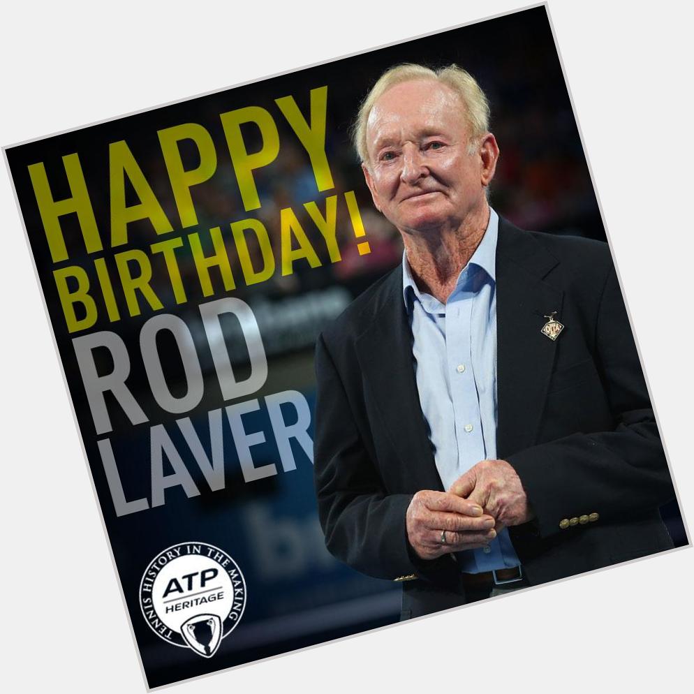 Happy 77th birthday Rod Laver! Will anyone complete a calendar-year Grand Slam  