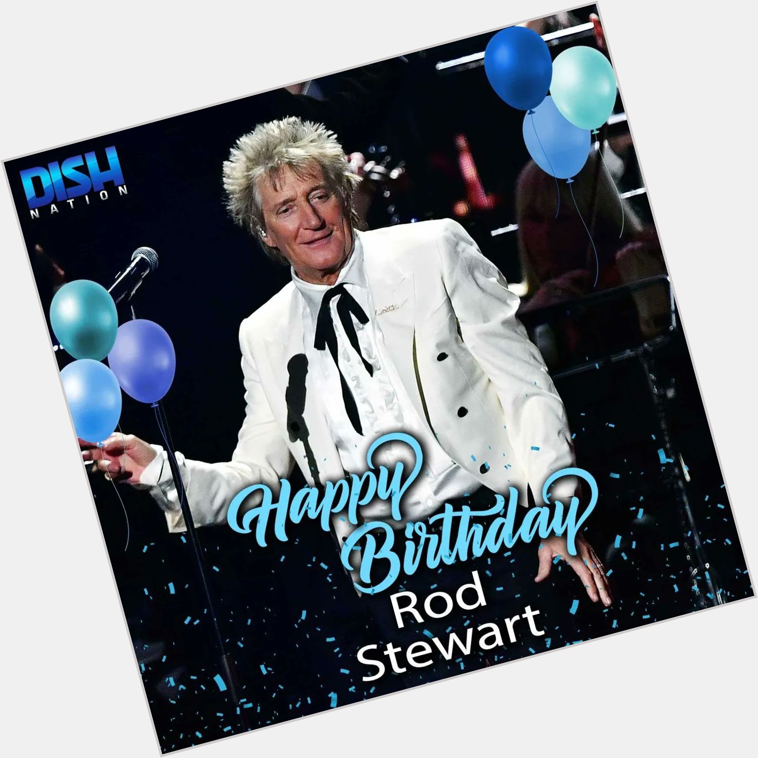 Wishing a very happy 77th to Rock legend, Rod Stewart!  