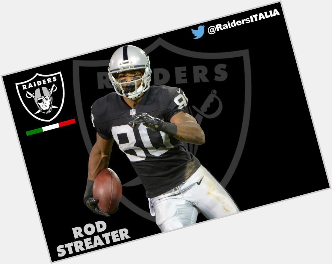 Happy birthday to WR Rod Streater ( TANTI AUGURI! 