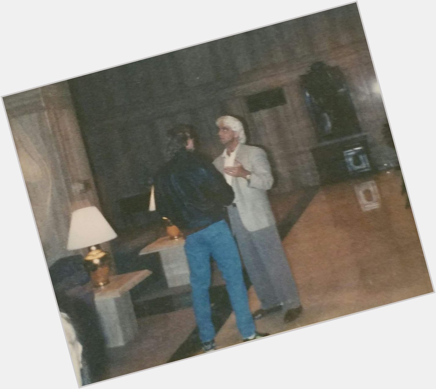 Happy Birthday I took this pic with he and in 1990 Philly Marriott.  shows 