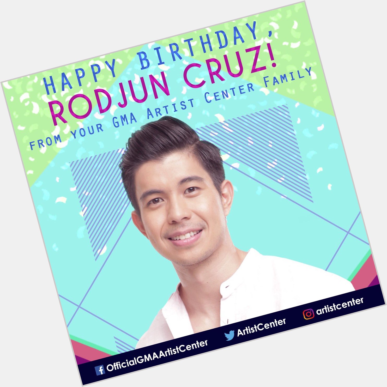 Happy Birthday, Rodjun Cruz! We hope all your birthday wishes come true!        
