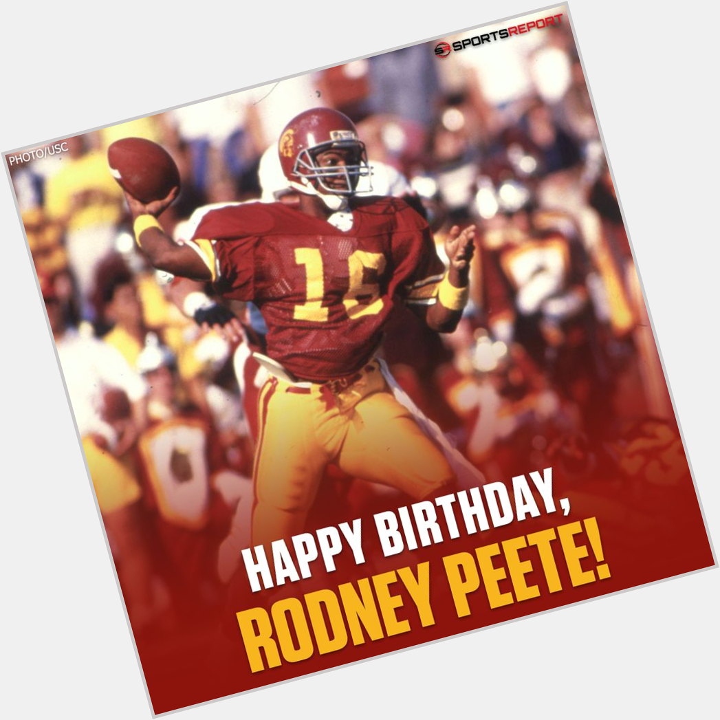 Happy Birthday to USC Legend Rodney Peete!
Join our Trojans fan group here: Fight On, USC Trojans! 